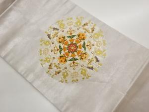 華文模様織出し名古屋帯